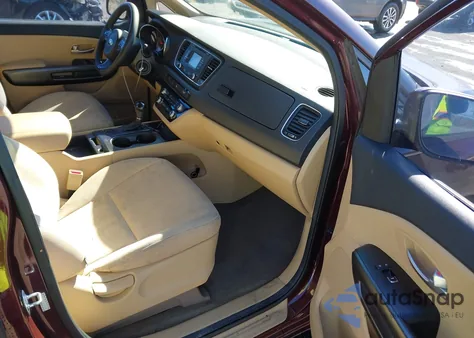 2016 Kia Sedona Lx z USA, uszkodzony, nr VIN KNDMB5C18G6107110